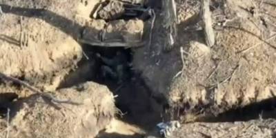 Запоріжжя: ворожі окопи зблизька