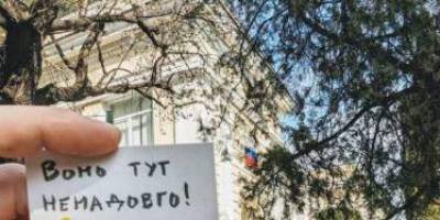 На окупованих територіях росіяни готують «сакральні жертви» на виборах — «Жовта стрічка»