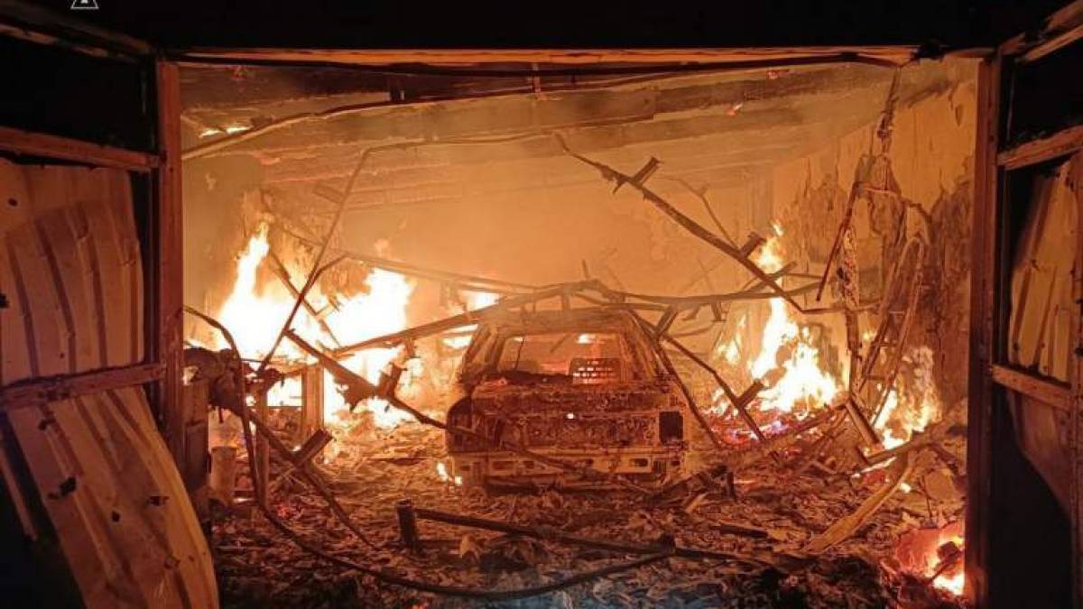 На Запоріжжі внаслідок ворожих обстрілів сталися дві пожежі