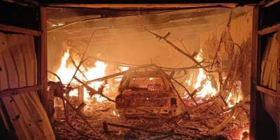 На Запоріжжі внаслідок ворожих обстрілів сталися дві пожежі