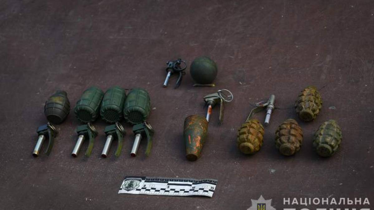 У Запоріжжі поблизу школи знайшли 10 бойових гранат – відео