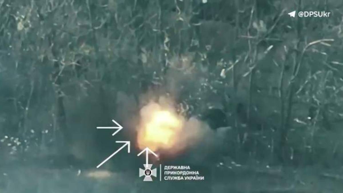 На Запорізькому напрямку прикордонники знищили вогневу позицію ворога
