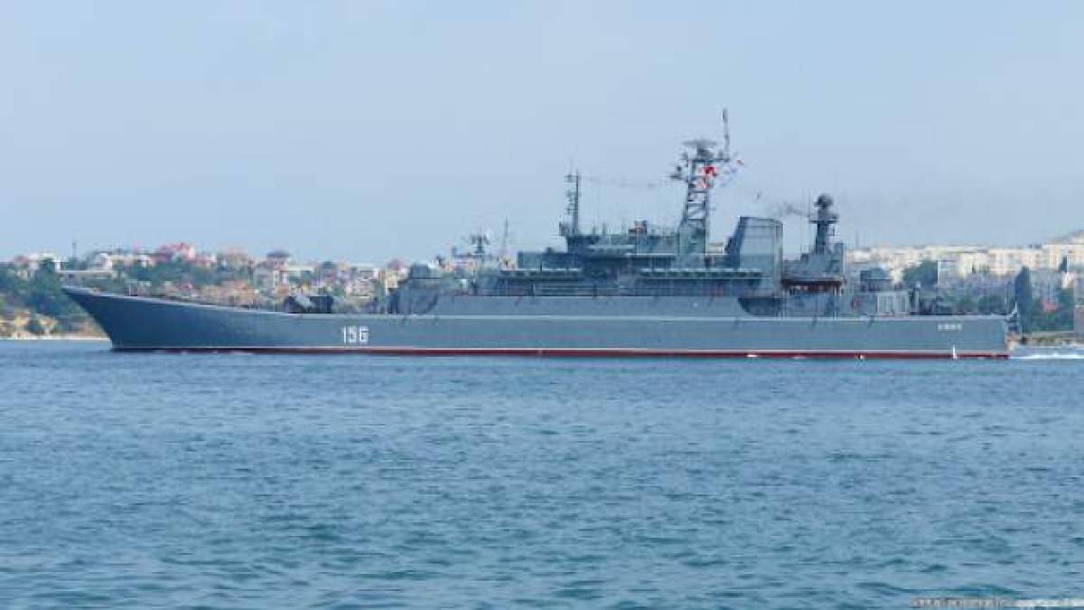 Сили оборони уразили російські десантні кораблі «Ямал» та «Азов» — Генштаб ЗСУ