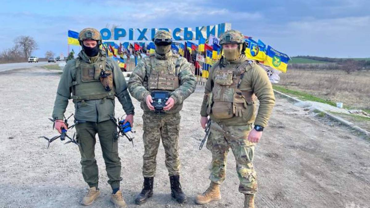 Бригада, яка боронить Запоріжжя, отримала 100 дронів