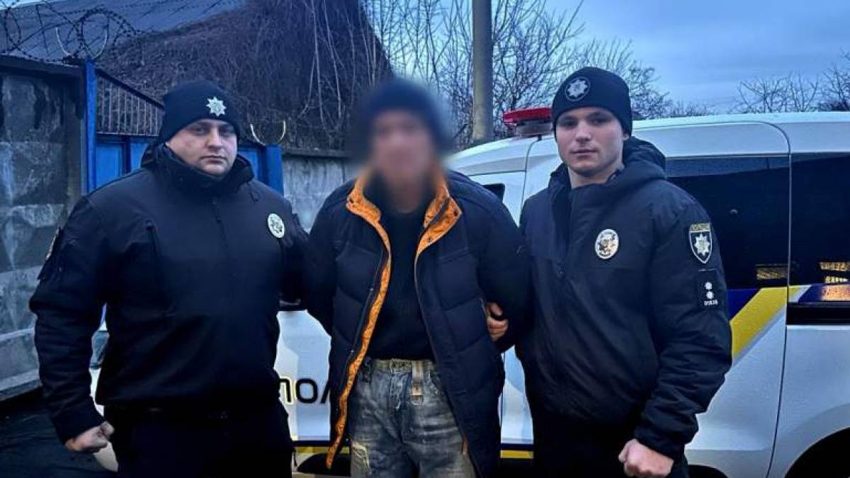 У Запоріжжі поліцейські затримали підозрюваного у вбивстві людини