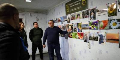 Підполковник-гвардієць із Запоріжжя свою фотовиставку присвятив 10-річчю Нацгвардії