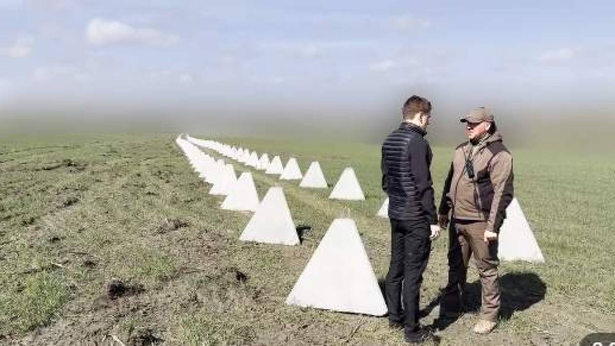 На Запорізькому напрямку встановили 11 тисяч «зубів дракона» – відео