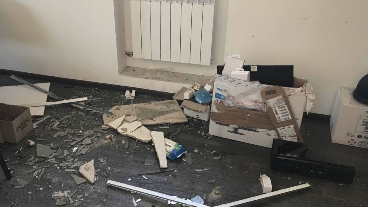 Після вранішнього обстрілу в  Запоріжжі пошкоджено редакцію «РІА-Мелітополь»