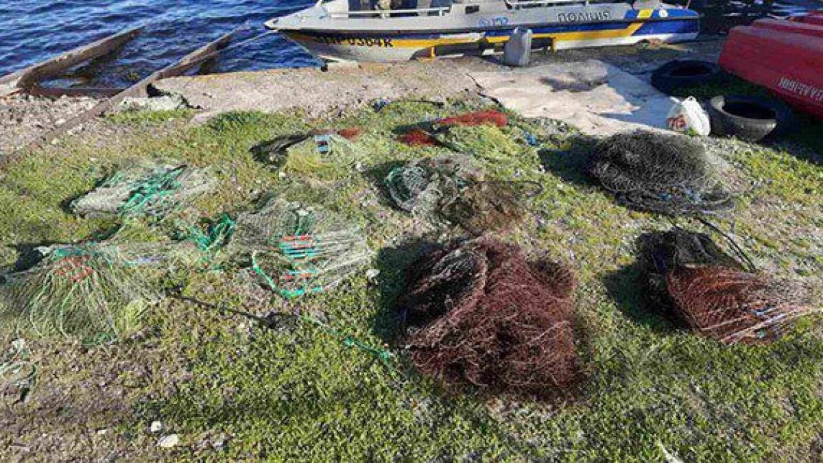 Лише за 10 днів на Запоріжжі вилучено 33 заборонених знарядь лову