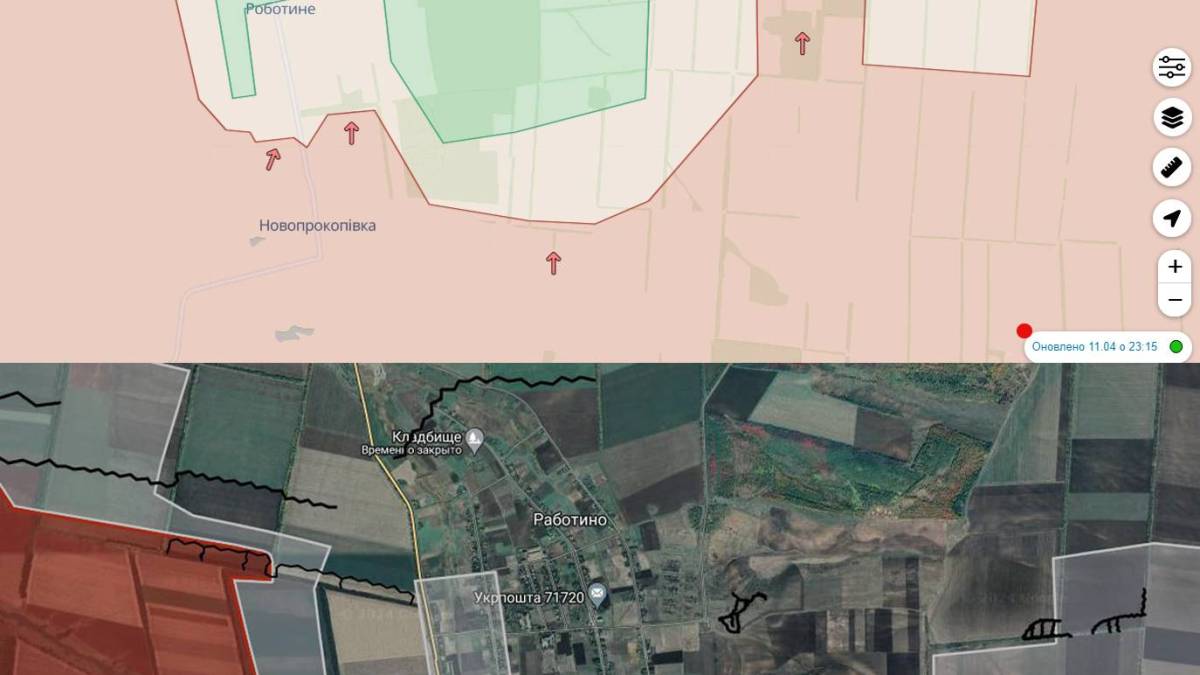 Важкі бої у Роботиному та вибухи і надгучна детонація біля Токмаку