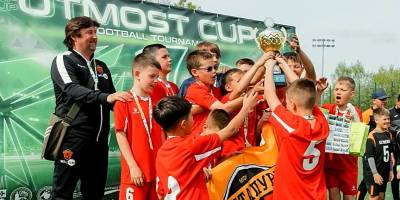 Запорізький «Металург U-11» на нагородженні Silver League «UTMOST CUP»