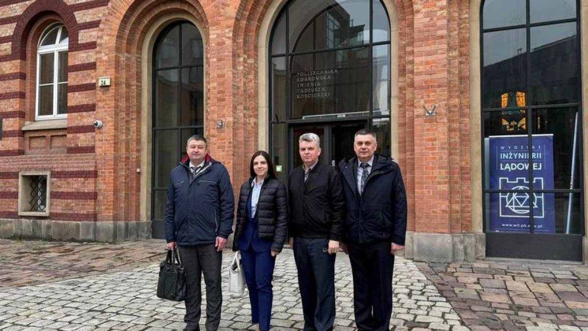 Запорізька політехніка зміцнює контакти з колегами із Кракова