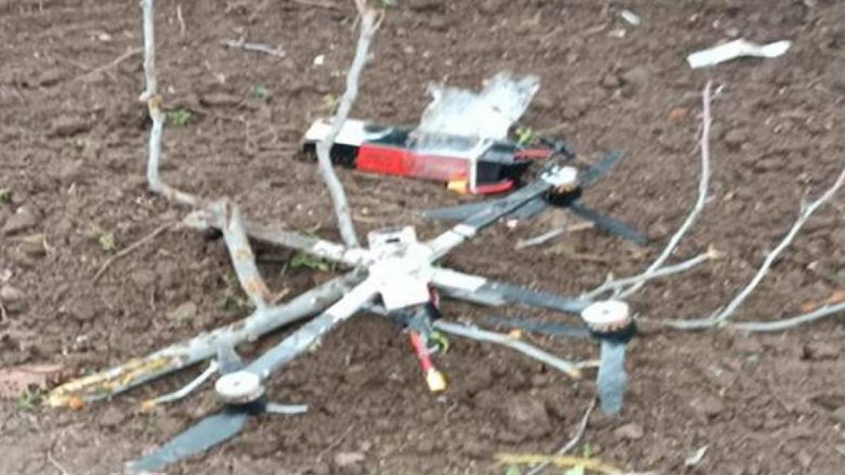 На Запорізькому напрямку прикордонники відбили декілька хвиль дронів окупантів