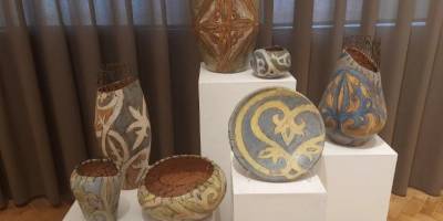 У Києві працює виставка робіт студентів Академії Бойчука, пошкодженої під час ракетного обстрілу