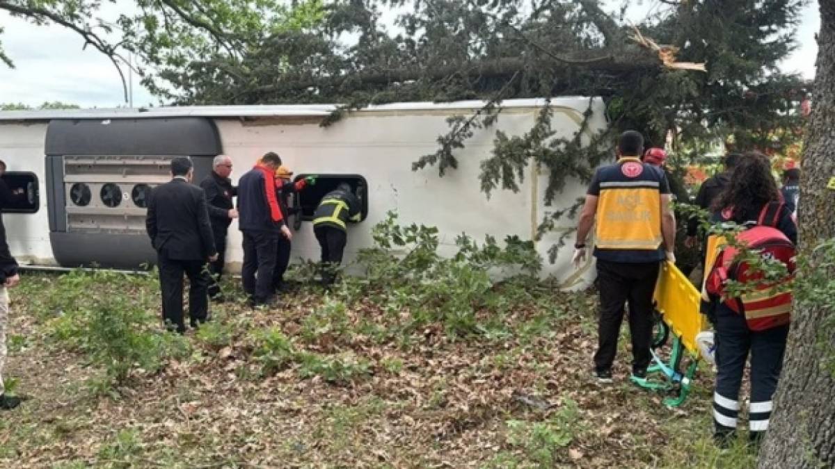 У Туреччині перекинувся автобус із Болгарії