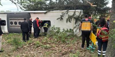 У Туреччині перекинувся автобус із Болгарії