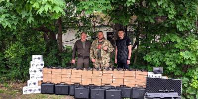 На Запорізькому напрямку бійці отримали понад 200 коптерів