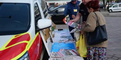 На Запоріжжі рятувальники  продовжують інформувати мешканців щодо мінної загрози