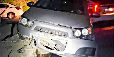 Водій напідпитку скоїв ДТП в комендантську годину