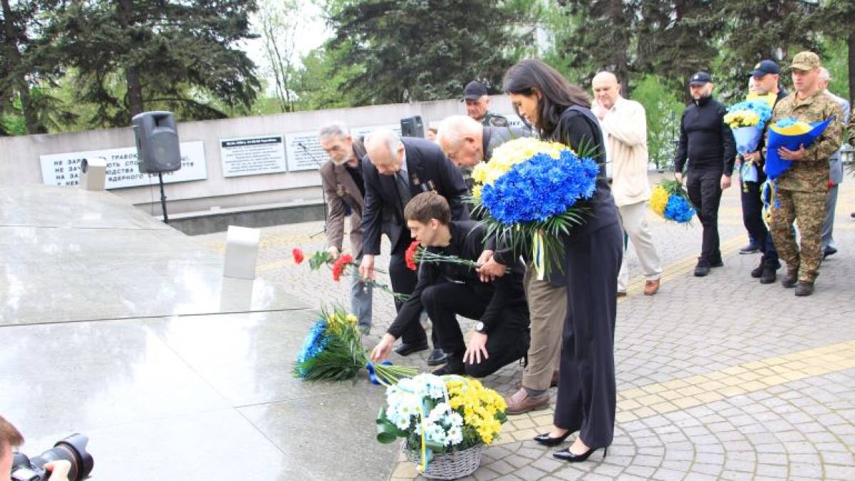 У Запоріжжі вшанували пам`ять ліквідаторів аварії на Чорнобильській АЕС