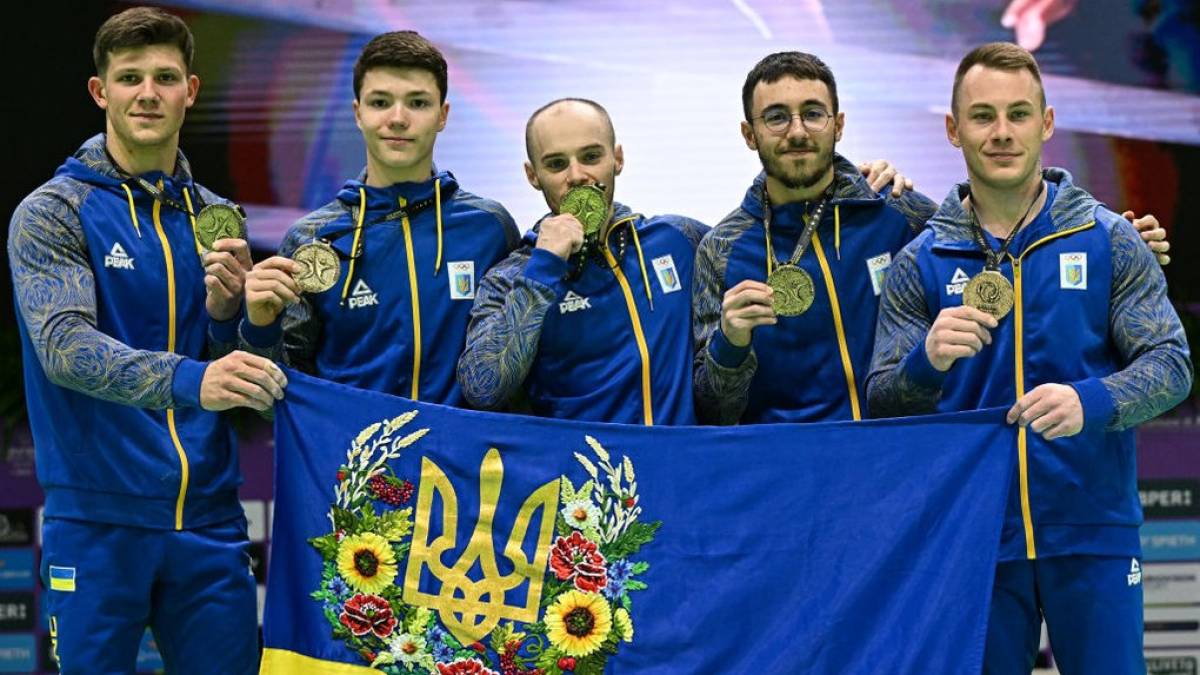 Україна втретє в історії виграла медальний залік дорослого Євро зі спортивної гімнастики