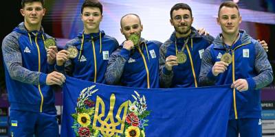 Україна втретє в історії виграла медальний залік дорослого Євро зі спортивної гімнастики