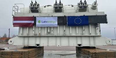 Допомога від Латвії: трансформатор із Ризької ГЕС та інше енергетичне обладнання