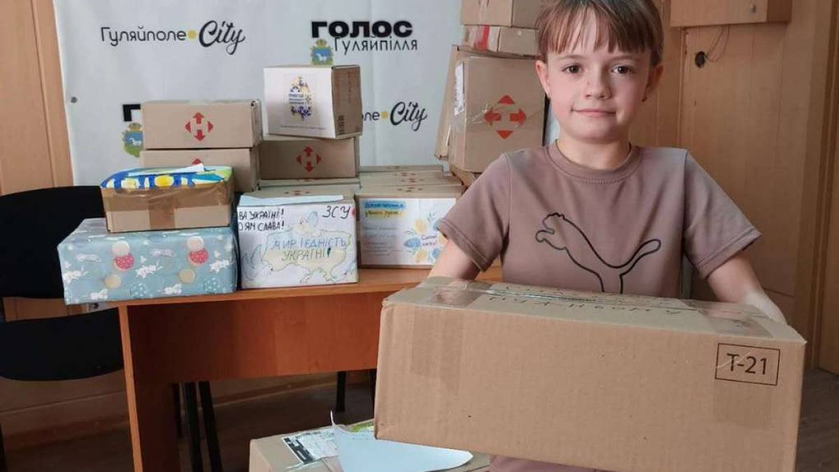На Запоріжжі великодні подарунки для фронту зібрали жителі Гуляйпільської громади