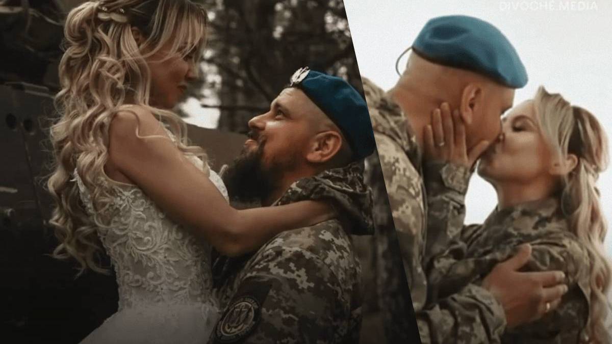 Життєствердне: в Україні одружилися український морпіх та бойова медикиня з Норвегії
