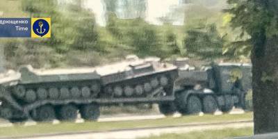 З Бердянська окупанти перекидають техніку до Маріуполя