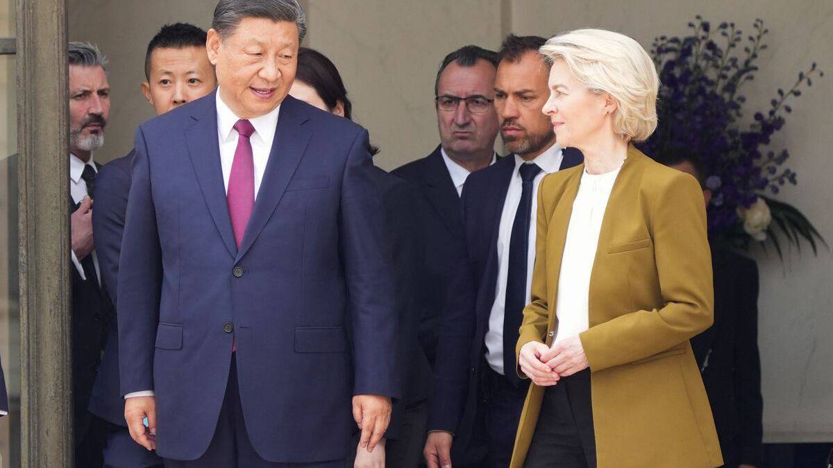 Урсула фон дер Ляєн «привітала» Сі в ЄС заявою про готовність до жорстких торгових заходів проти Китаю