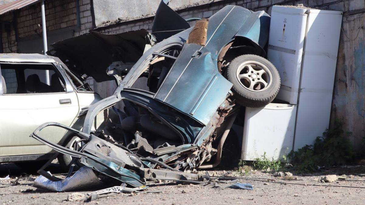 Наслідки ракетної атаки Запоріжжя – ЗОВА