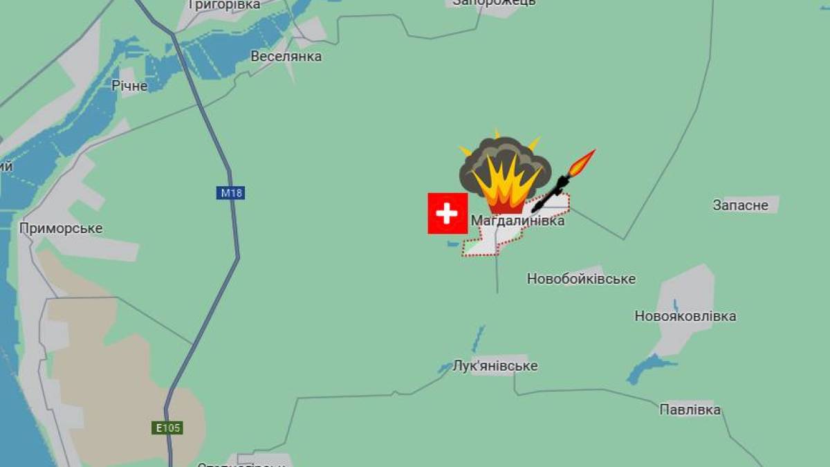 Окупанти вночі атакували село в Запорізькому районі