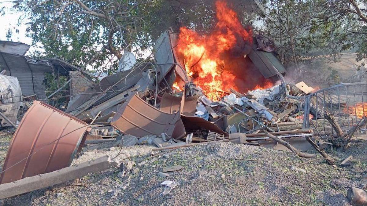Окупанти вночі атакували село в Запорізькому районі