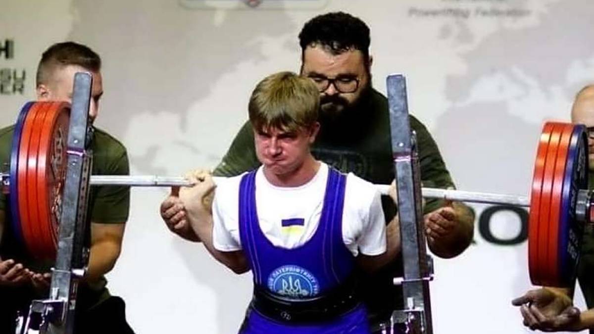 Пауерліфтер з Краматорська виборов золото на чемпіонаті Європи