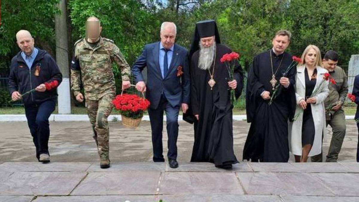 «Побєдобєсіє» в окупованому Бердянську обійшлося без участі місцевого населення