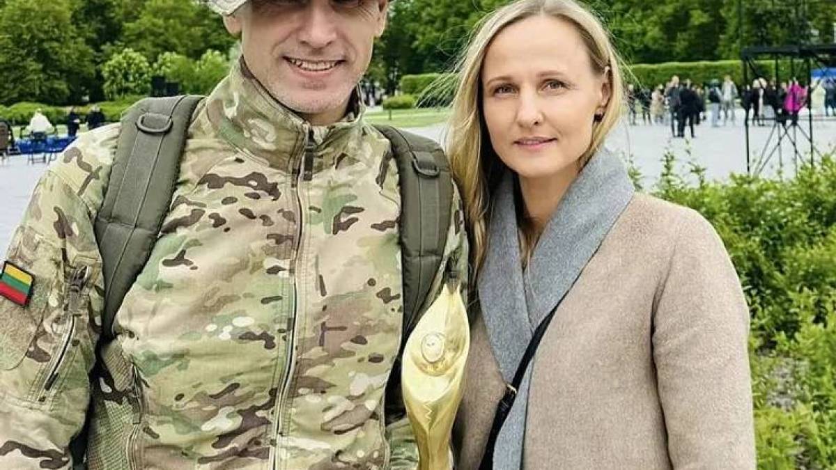 У Литві “Європейцем року” став доброволець, який воює за Україну
