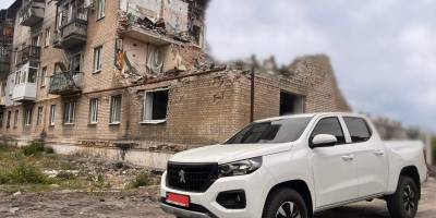 Дев’ять пікапів отримали Сили оборони на Запорізькому напрямку