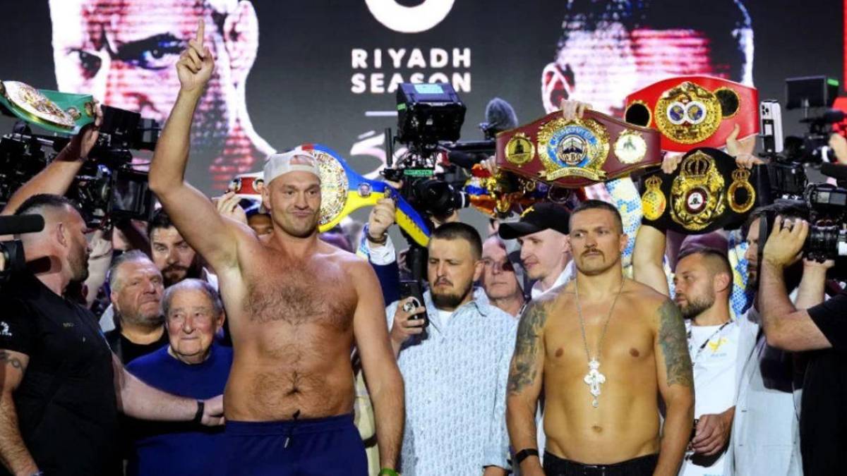 У ніч з суботи на неділю — бій Усик-Ф’юрі за титул абсолютного чемпіона світу