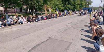 На Запоріжжі провели в останню путь загиблого героя, який вважався безвісти зниклим