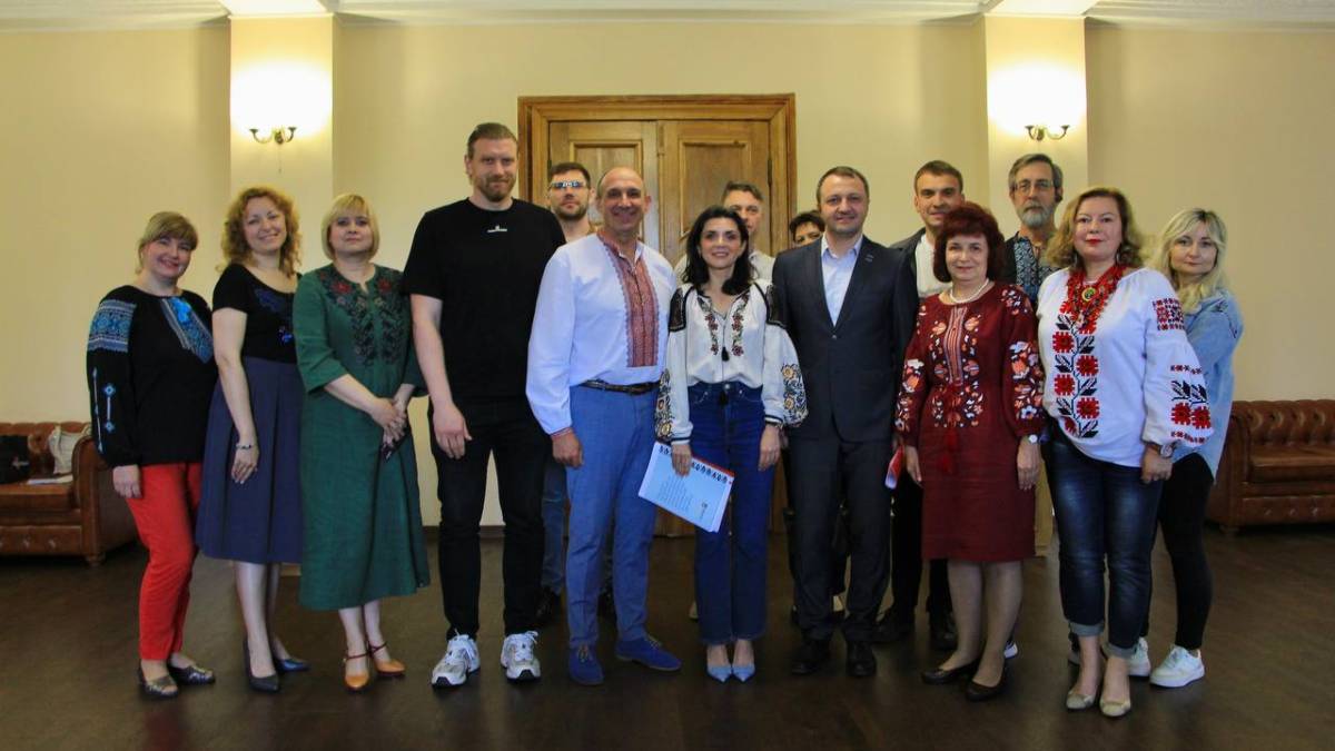 До Запоріжжя завітав Уповноважений із захисту державної мови Тарас Кремінь
