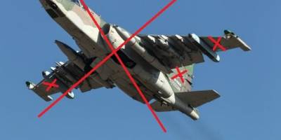 Українські військові збили ще один російський Су-25