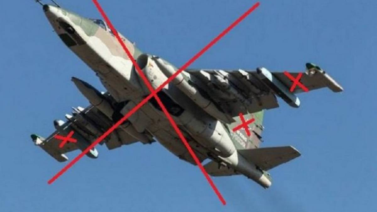 На Донеччині зенітники збили ще один російський Су-25