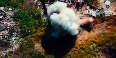 На Запоріжжі аеророзвідка НГУ знищує ворожі танки, бронетехніку, спостережни пости