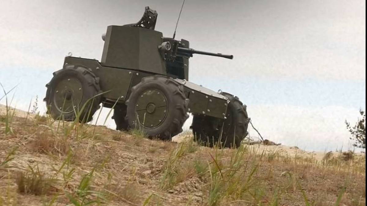 Залізний штурмовик, робот “Лють”від українських розробників, вже у виробництві