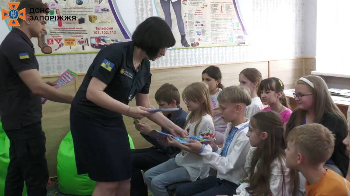 У Запоріжжі в гімназії відкрився 13-й клас безпеки (відео)