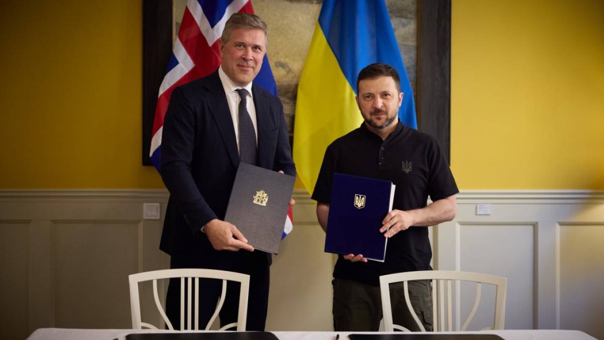 Україна та Ісландія уклали безпекову угоду