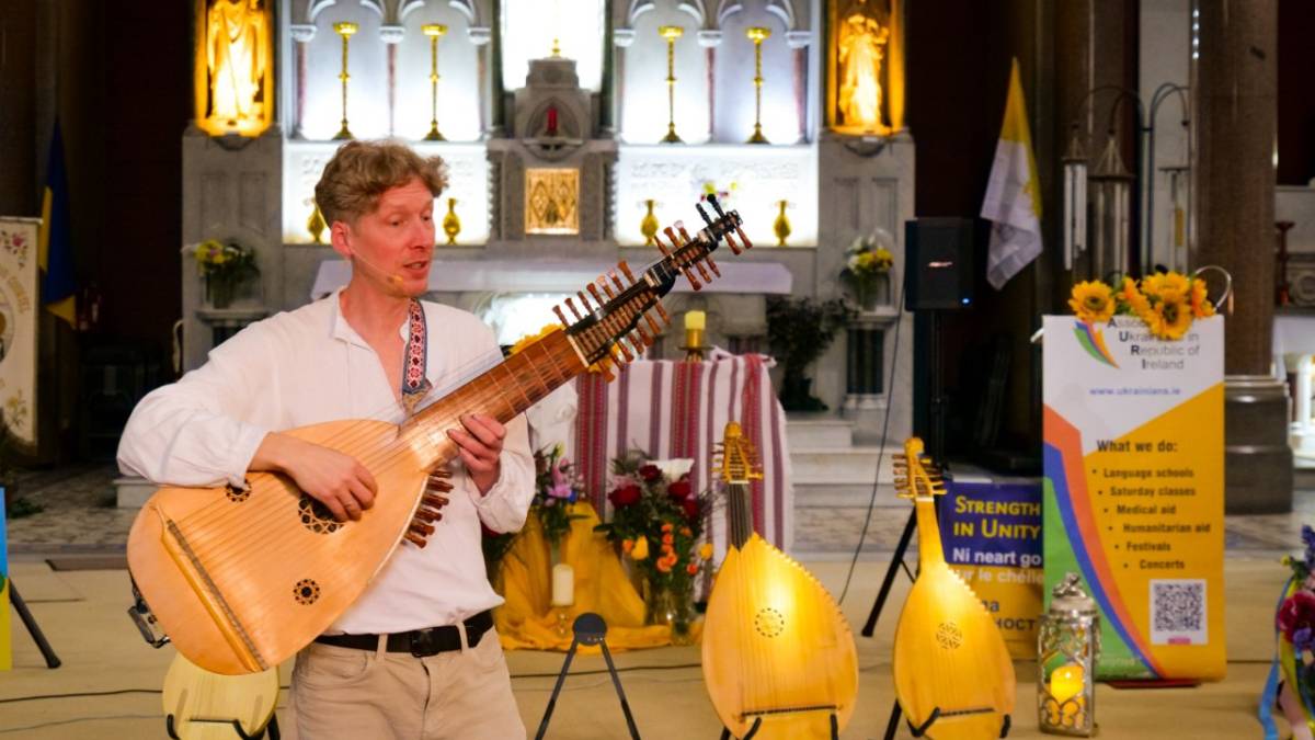 В Ірландії чути молитву Кобзаря за Україну – співає Юрій Фединський