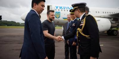 Президент Зеленський прибув до Сінгапура