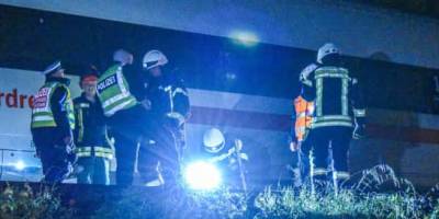  Через зсув ґрунту в Німеччині зійшов з рейок поїзд з пасажирами